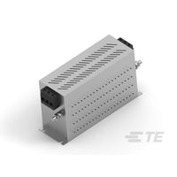 Power Line Filter, Terminal Block, 100A, 440VAC, 3 Phase, Flanged, Kem-bs Series - 3-1609967-5