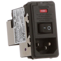 Power Entry Module EMI/RFI Filtered M 3 POS (115VAC/230)VACVAC 10A Switch/Fuse ST 1 Port - PS0SXSSXA
