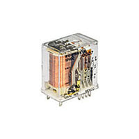 Power Relay 24VDC 5A DPDT(24.1x18.7x30.2)mm Socket - R10-E1M2-V700