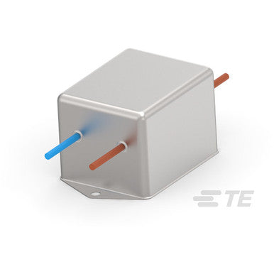 Power Line Filter RFI 50Hz/60Hz 3A 250VAC Wire Lead Flange Mount - 3VQ3