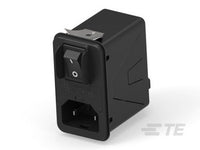 Connector Power Entry Filtered Receptacle 3 Position 250Vac 6A Straight 1 Port - 6HPSGS1-NG