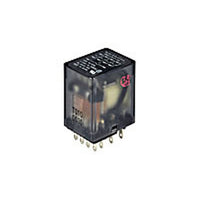 Industrial Relays 4Pdt 5A 24Vdc Relay Gp |Te Connectivity Amp 6-1393122-6 - KHAU-17D12M-24