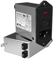 Ac Power Entry Modules 6A Dual Fuse Dpst Vertical |Te Connectivity Amp 2-1609109-1 - PM0S0DL6C