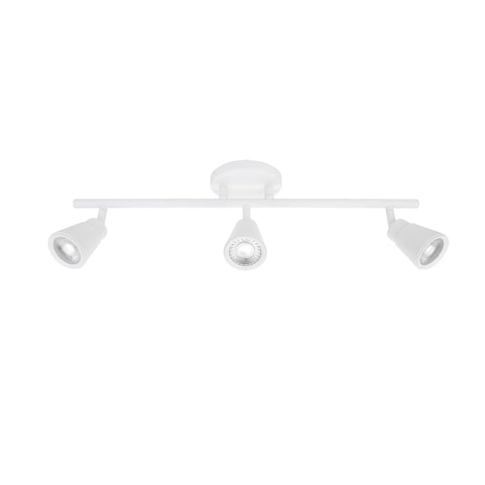 Solo Fixed Rail with 3 Spot Lights 3000K White