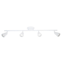 Solo Fixed Rail with 4 Spot Lights 3000K White