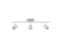 Pipe Fixed Rail with 3 Spot Lights 5CCT White - TK-260503-CS-WT