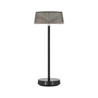 Crystal 251315 Indoor/Outdoor 2700K Table Lamp BK