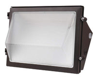 LED Wallpack - 60W/70W/80W Wattage Selectable - 10800 Max Lumens - 5000K Daylight - 120-277V - Bronze Finish