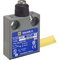 Switch Limit N.O./N.C. SPDT Top Plunger Cable 6A 240VAC 28VDC 22.24N Linear Shoulder Mount - 9007MS10S0206