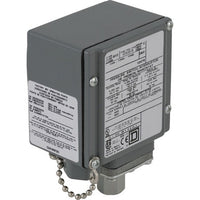Pressure Switch, 1.5 to 75 PSI. Fixed Scale, 1/4 in Npt, 9012G Series - 9012GKW4