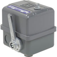 Pressure Switch, Standard, DPST, 5 to 80 psi, 1/4' FNPS, 5 to 80 psi Range, Polypropylene - 9013GSG2J25E