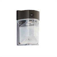 LED Mini Wallpacks - Economical Wall Mounted Light Fixtures With Photocells - Choose Your Wattage
