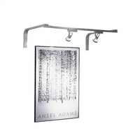 Wall Mount Suspension Bracket (Single Bracket) in Black