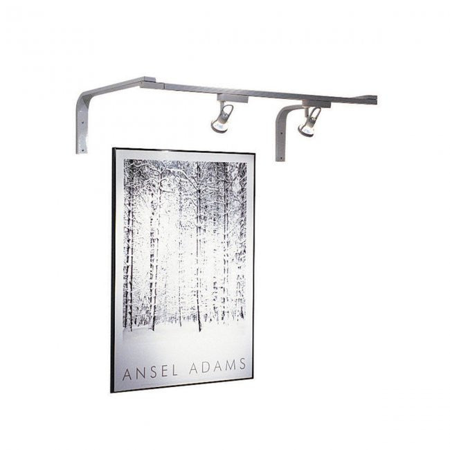 Wall Mount Suspension Bracket (Single Bracket) in Brushed Nickel
