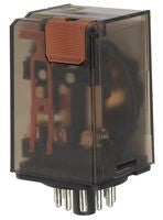 Power/Signal Relay, 4PDT, Latched, 5300mW (Coil), 10A (Contact), AC Input, AC/DC Output, Socket Mount - KBP-17AG-120