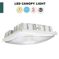 LED Square Canopies - Commercial Flush Mount Ceiling Fixtures - Multiple Options For Wattage, Finish, Color Temperature and Accessories