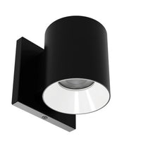 Zoron 5CCT Round Trimmed Wall Mount Narrow Beam Black/White - W4R-NCS-BKWT