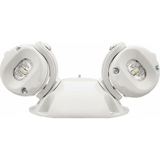 ELMRW, 320LM,  3.3W,  spot pattern, White, Twin lamp heads