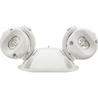ELMRW, 320LM,  3.3W,  spot pattern, White, Twin lamp heads