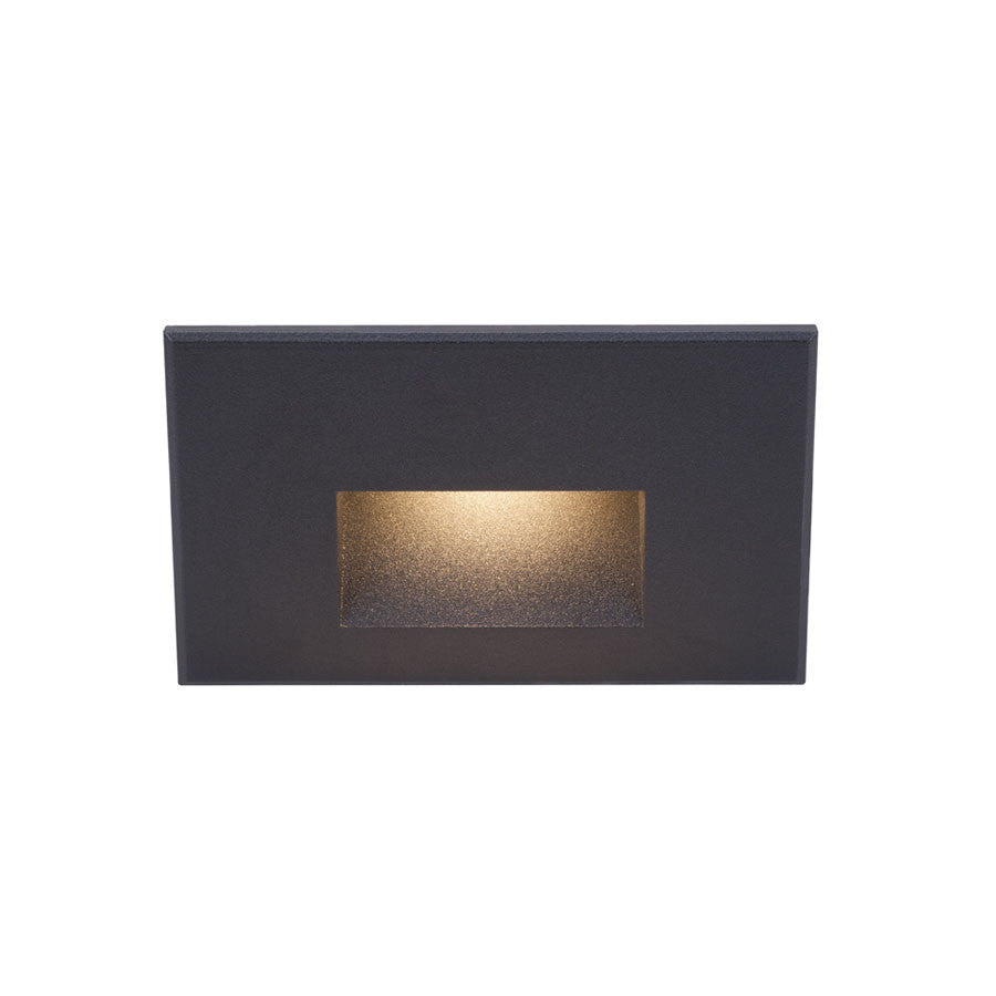 LEDme Horizontal Step and Wall Light 120V 2700K in Black