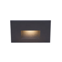 LEDme Horizontal Step and Wall Light 120V 2700K in Black
