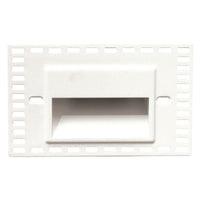 LEDme Horizontal Trimless Step and Wall Light 2700K in White