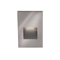 LEDme Vertical Step and Wall Light 120V 2700K in Stainless Steel