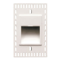 LEDme Vertical Trimless Step and Wall Light in White - WL-LED200TR-30-WT