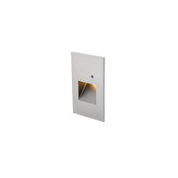 Vertical Step and Wall Light with Photocell in Stainless Steel