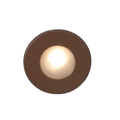 LEDme Full Round Step and Wall Light in Bronze - WL-LED310-30-BZ