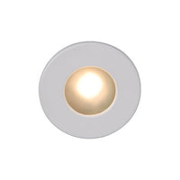 LEDme Full Round Step and Wall Light in White - WL-LED310-30-WT