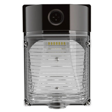 26 Watt LED Mini Wallpack With Photocell - 3500 Lumens - Color Selectable 30K/40K/50K - 120-277V - Bronze Finish