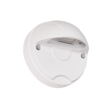 Round LED Path Light With White Finish - 3000K Soft White