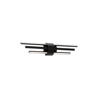 Melody 22in. LED Bath & Wall Light 3000K in Black