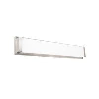 Metro 27in Wall Sconce 3000K Brushed Nickel