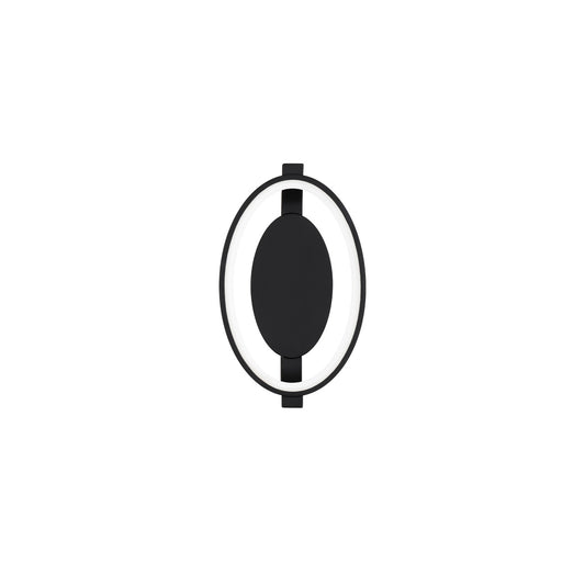 Solitaire 13in. LED Wall Sconce 3000K in Black