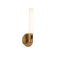 CLARE 16in. LED Bath & Wall Light 3000K in Aged Brass
