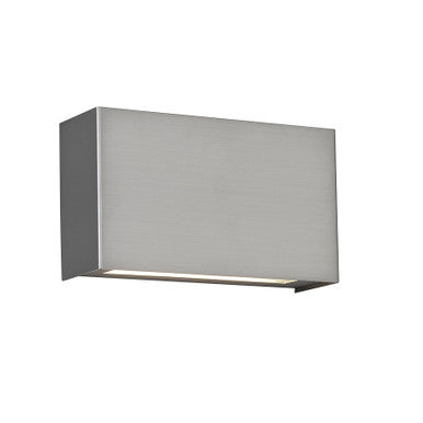 BLOK 12 in. LED Wall Sconce 3000K in Satin Nickel