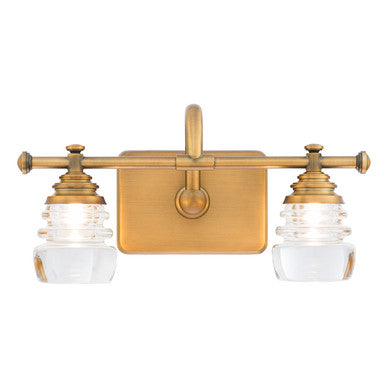 RONDELLE 14in. LED Wall Sconce 3000K in Aged Brass