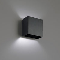 BOXI 5in. LED Wall Sconce 3000K in Black