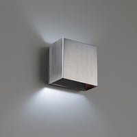 BOXI 5in. LED Wall Sconce 3500K in Brushed Nickel