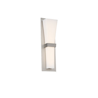 Prohibition 20in. LED Wall Sconce 3000K in Satin Nickel