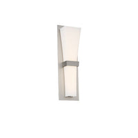 Prohibition 20in. LED Wall Sconce 3000K in Satin Nickel