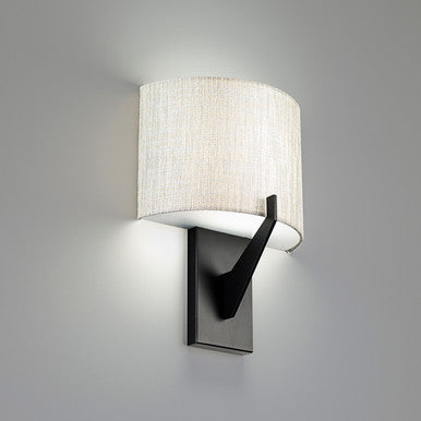 FITZGERALD 8in. LED Wall Sconce 2700K in Black