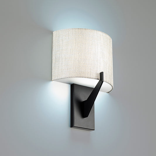 FITZGERALD 8in. LED Wall Sconce 3500K in Black