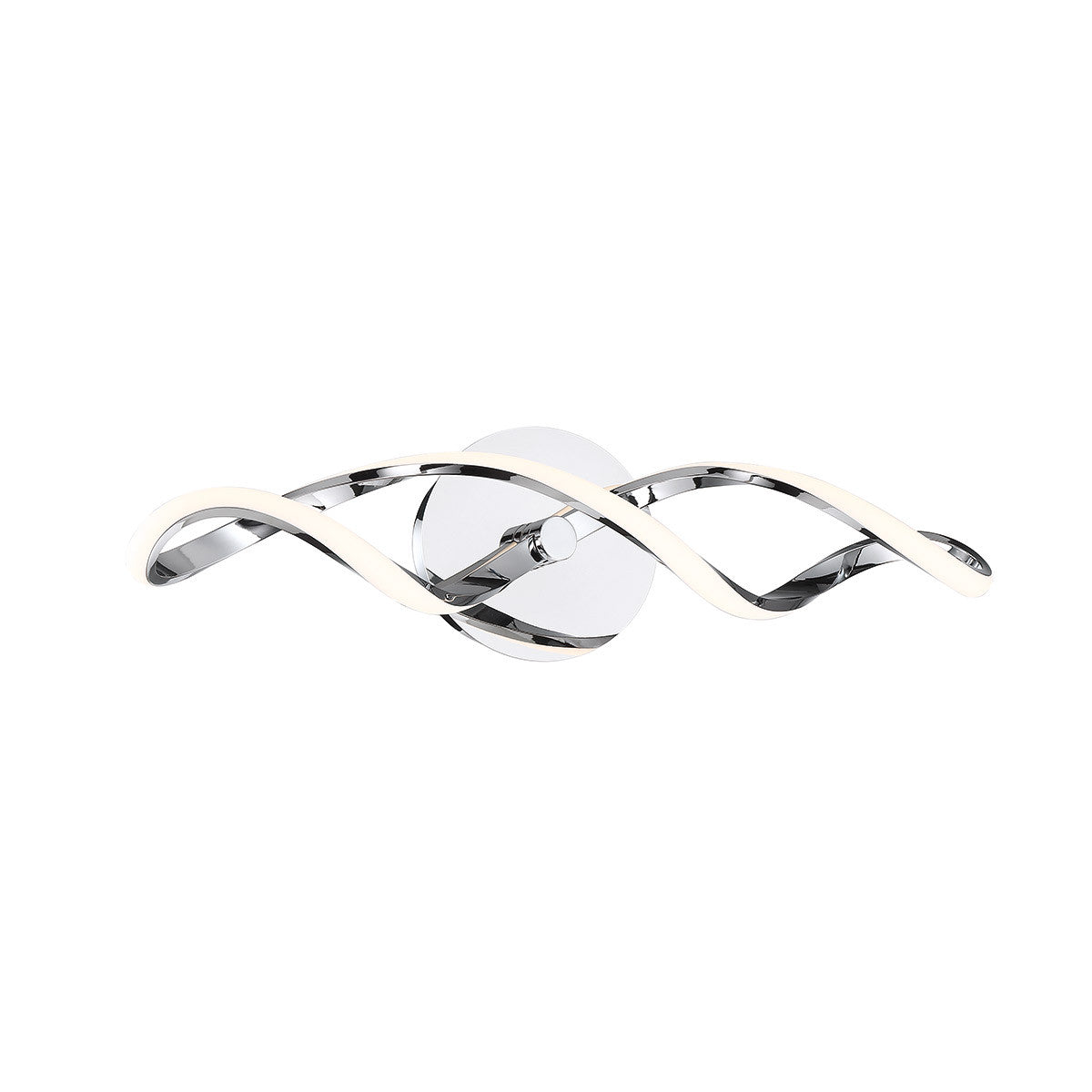 Interlace 28in. LED Wall Sconce 3000K in Chrome