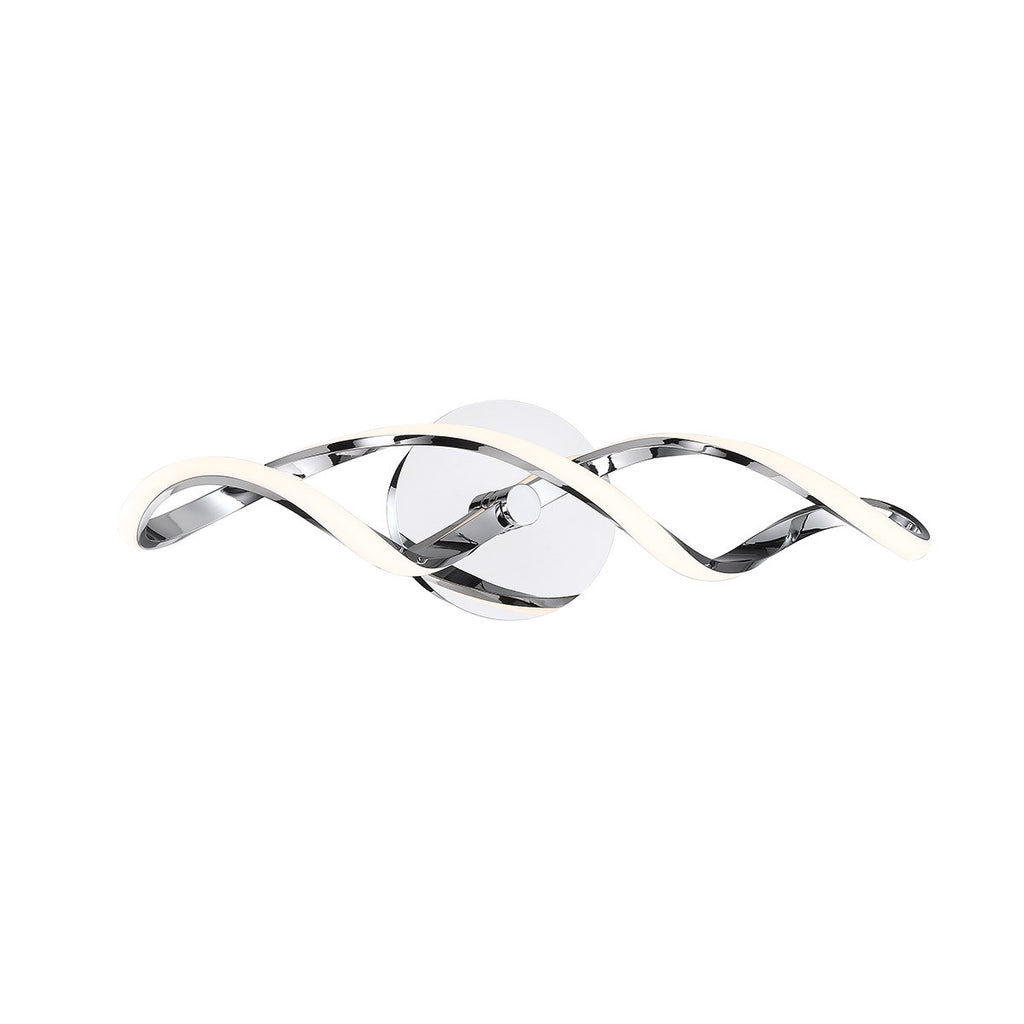 Interlace 28in. LED Wall Sconce 3000K in Chrome