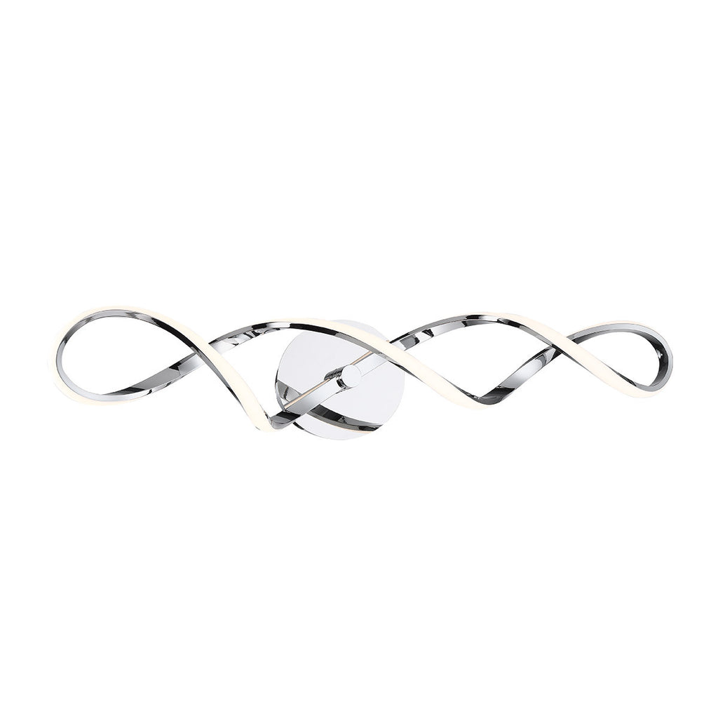 Interlace 38in. LED Wall Sconce 3000K in Chrome