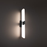 Fallon 23in. LED Bath & Wall Light 2700K/3000K/3500K in Black