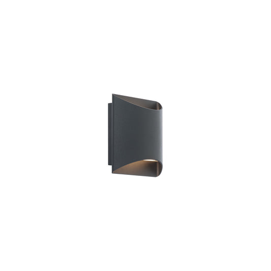 Duet 6in. LED Wall Sconce 2700K in Black